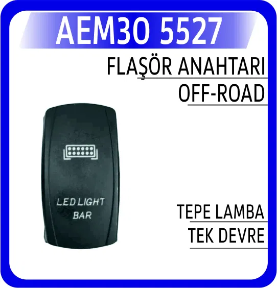 5527 Universal Anahtar Off Road Tepe | AEM