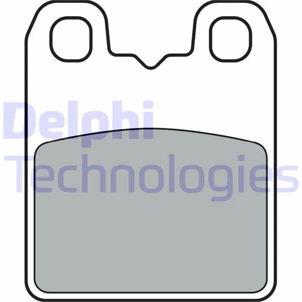 77367680 Fren Balatası | LP3382 DELPHI