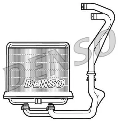 504035336 Heat Exchanger. İnterior Heating Iveco Daily III | DRR12006 DENSO