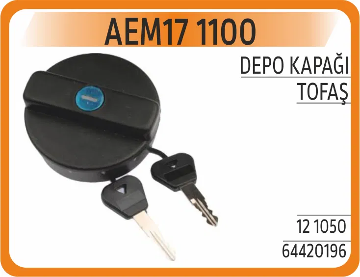 64420196 Depo Kapağı / 12 1050 Tofaş | AEM17-1100 AEM