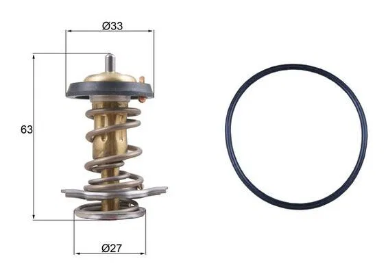 504387382 Thermostat İnsert | TX26482D MAHLE