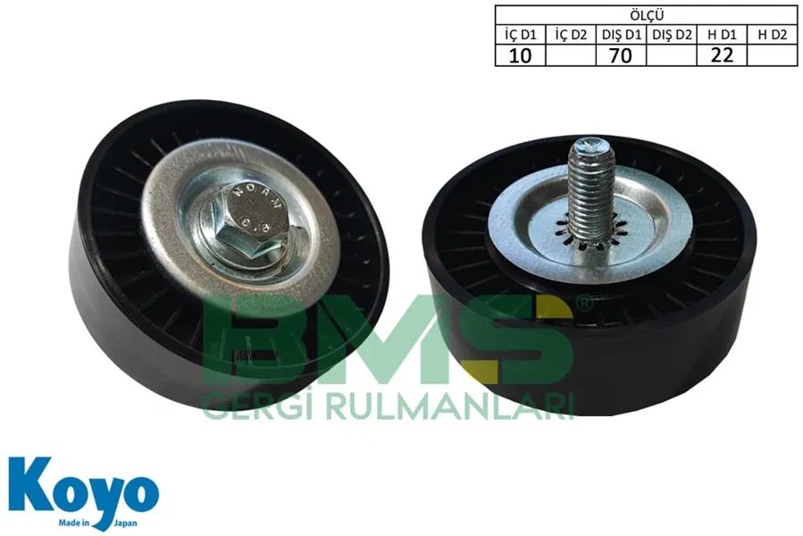 A6542020019 Kayış Gergi Rulmanı Mercedes W205 C257 W213 W222 | 761 BMS