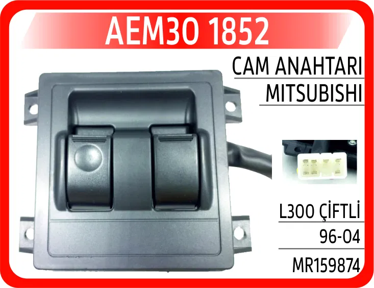 MR159874 Cam Anahtarı Mitsubishi L300 Çiftli 96-04 | 1852 AEM
