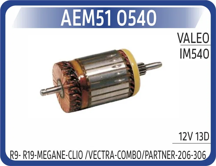 IM540 Mars Kollektoru IM540 Renault 9- R19-MEGANE-CLIO | 0540 AEM