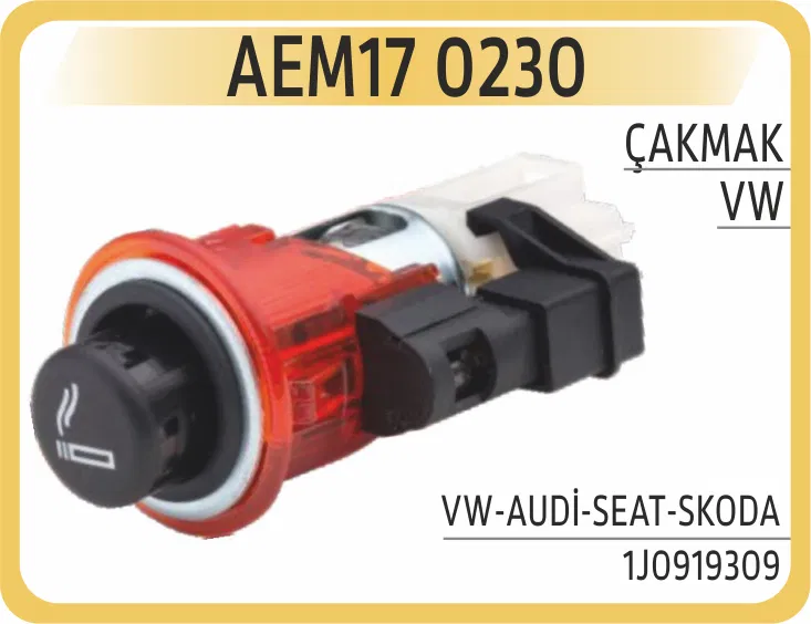 1J0919307 Çakmak VW-Audi-Seat-Skoda | 0230 AEM