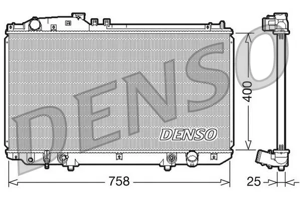 1640050280 Su Radyatörü | DRM51006 DENSO