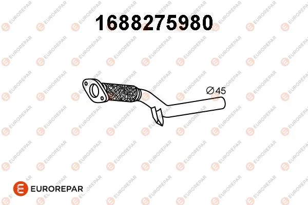 E:TEK Boru Renault Clio IV | 1688275980 EUROREPAR