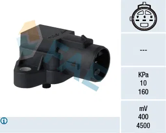 37830P05A01 Manifold Mutlak Basınç Sensörü Honda Civic V | 15076 FAE