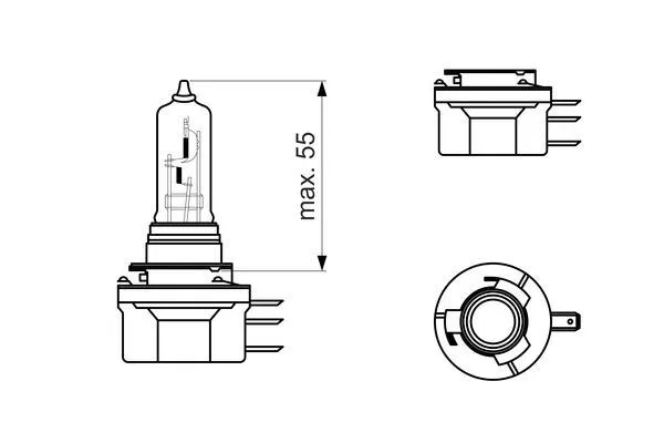 YY04516811900 Ampül | 1987301099 BOSCH