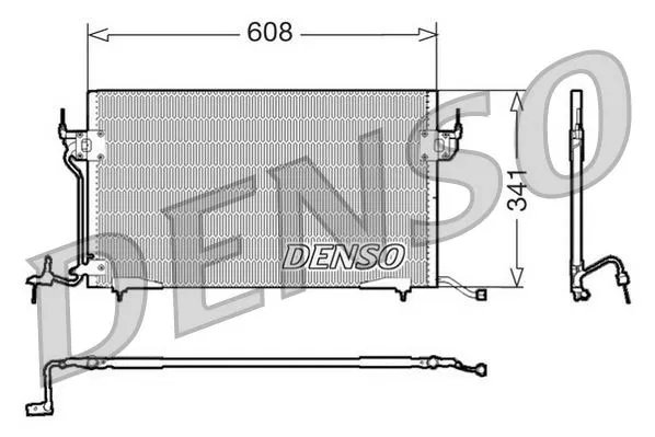 6455.AV Klima Radyatörü | DCN21010 DENSO
