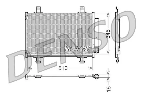 4477500230 Klima Radyatörü | DCN47010 DENSO
