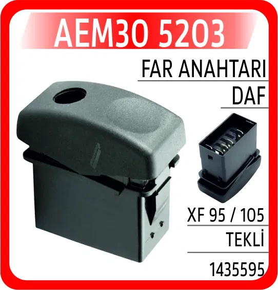 1435595 Cam Anahtarı DAF Xf 95 / 105 Sağ | 5203 AEM