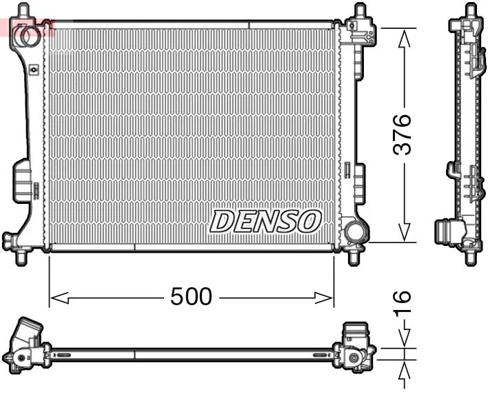 253101J000 Su Radyatörü | DRM41010 DENSO