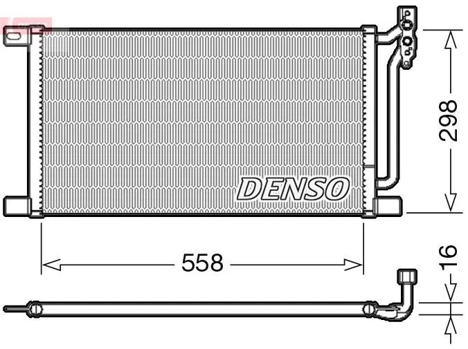 8377648 Kondansatör, Klima Sistemi | DCN05020 DENSO