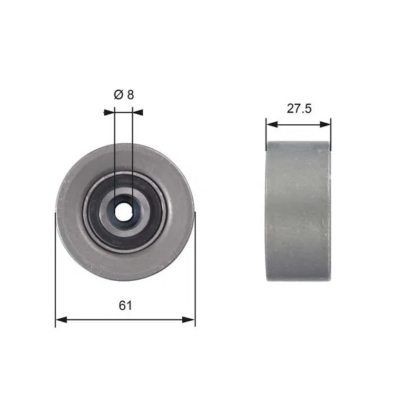 24436052 Triger Avare Rulmanı Opel Astra G-H-J Insignia A Mokka Vectra C Zafira B-C Z16XEP A16XER Z16XER A16LET | T42151 GATES
