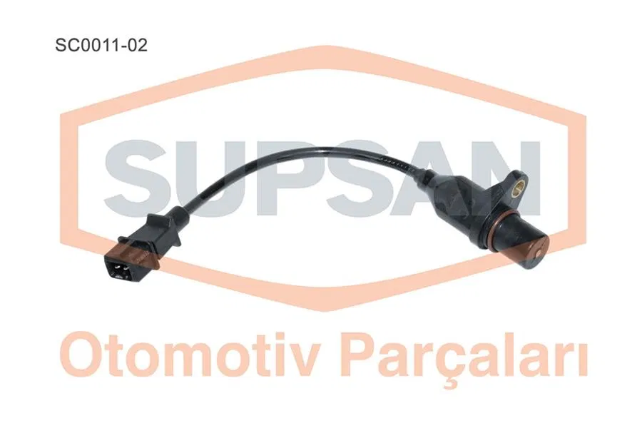 3918022600 Sensör Krank Mili Pozisyon 2 Pin Hyundai Accent - Elentra 1.6 16V - Kia Cerato 1.6 16V ENG.(G4ED-G) | SC0011-02 SUPSAN