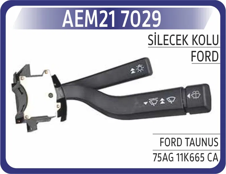 95VB 11K665 AA Far Sinyal Ve Silecek Kumanda Kolu Ford Transit M | 7029 AEM