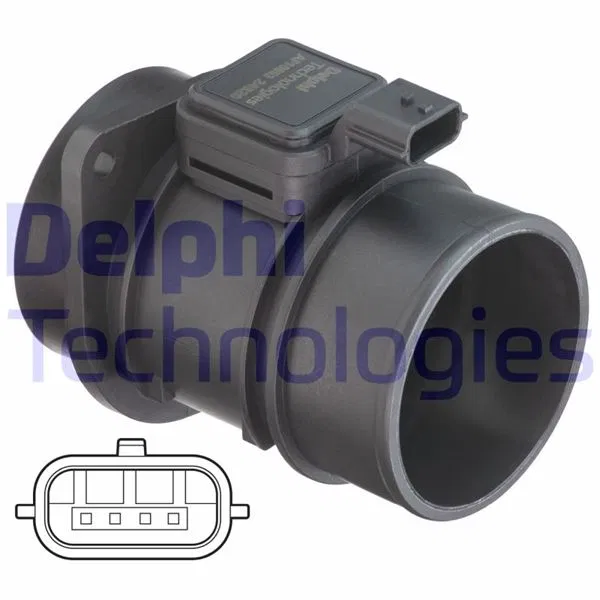 A6070940048 Debimetre Sensörü Dacıa, Renault Duster (HS_), Duster Van, Logan (LS_), Logan Express (FS_), Logan Mcv (KS_), Logan Pickup (US_), Sandero , Dus | AF10653-12B1 DELPHI