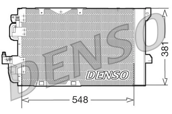 1850073 Klima Radyatörü (Kondenseri) Astra G-Zafira 1.2 | DCN20005 DENSO