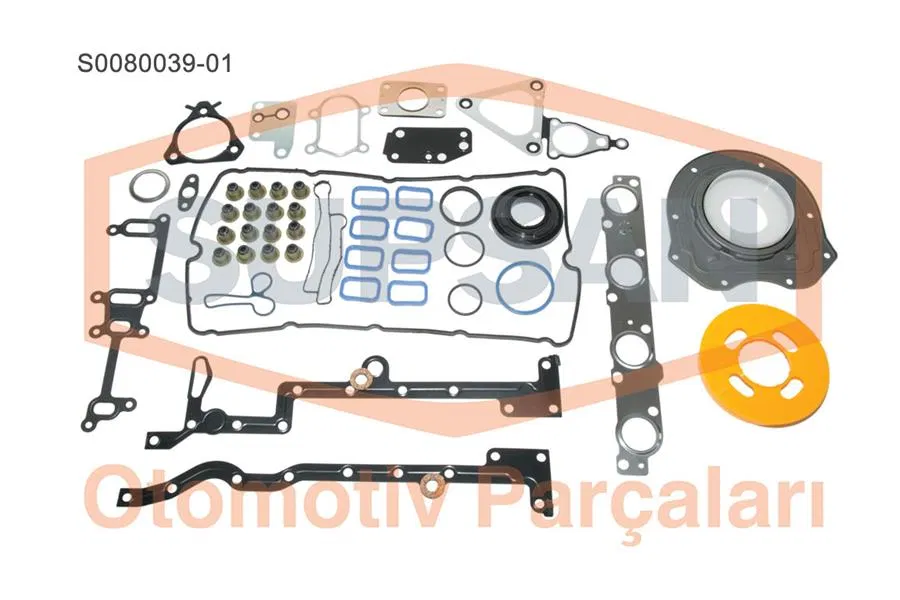 XS4Q6008AAT Tam Conta Takımı Keçeli VR-SKCSİZ Ford Transit 2.4 L Puma V184 | S0080039-01 SUPSAN