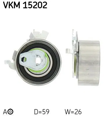 5636738 Triger Gergi Rulmanı ( Opel Astra F G Vectra A B 2.0 16V X20XEV C20XE Vectra B 1.8 16V X18XE ) | VKM15202 SKF