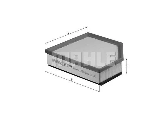 30745344 Hava Filtresi | LX1593/2 MAHLE