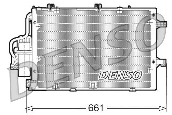 1850000 Klima Radyatörü Opel Combo Box | DCN20015 DENSO