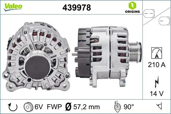 059903024B Alternatör VW Group | 439978 VALEO