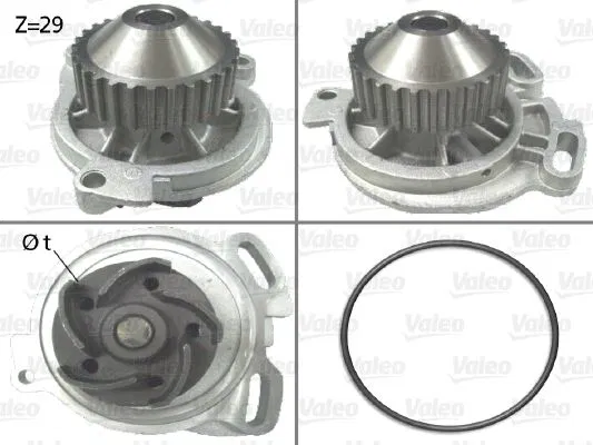 034121004 Su Pompası Passat | 506132 VALEO