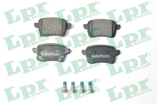 95517078 Arka Fren Balatası Opel Corsa E 14-19 Adam 14- | 05P2343 LPR