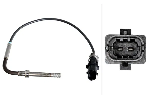 51825699 Egzoz Gazı Sıcaklık Sensörü Fiat Ducato 11- | 6PT358226361 HELLA