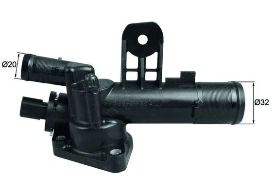 110603046R Termostat 89 °C Renault Megane II 02-08 Clio | TI24789 MAHLE