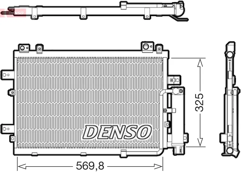 97606K4500 Klima Radyatörü | DCN41030 DENSO