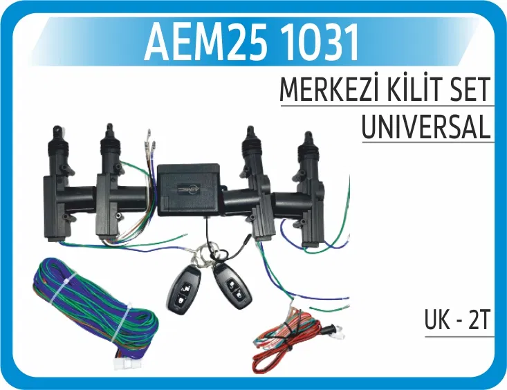 Merkezi Kilit Set Uk - 2T | AEM25-1031 AEM