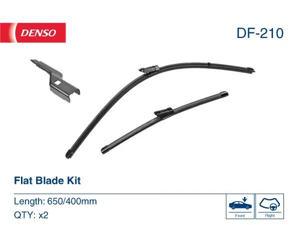 61615A27D69 WİPER. Flat Front Blade | DF-210 DENSO