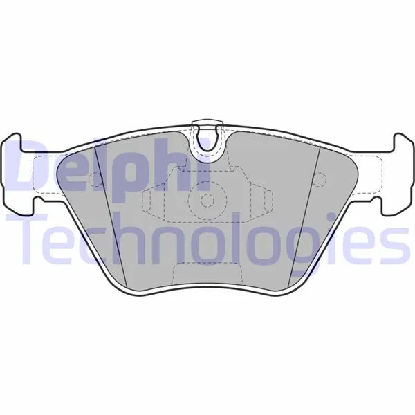 34112282995 Fren Balatası On BMW E36 E46 E34 E32 E85 E86 | LP1962 DELPHI