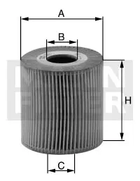 Yag Filitresi (Mercedes OM611-OM642/M112-M113-M272) | HU718/4X MANN