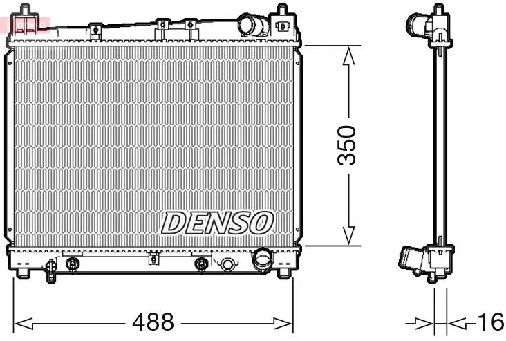 1640021070 Su Radyatörü | DRM50080 DENSO