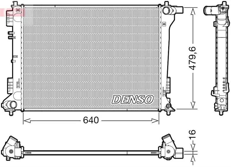 25310D3500 Su Radyatörü | DRM41019 DENSO