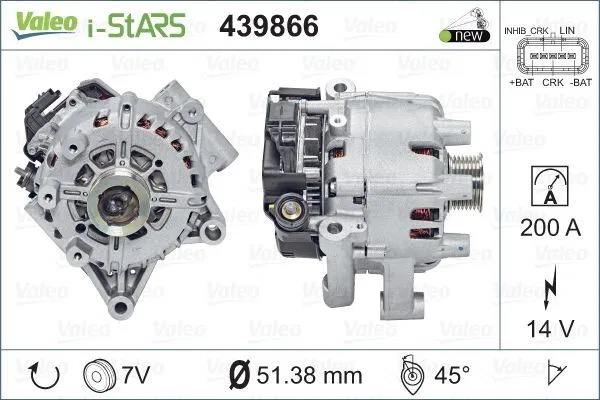 23700AA900 Istars Subaru Impreza | 439866 VALEO