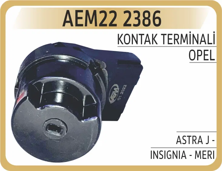 23276089 Kontak Termiği (Şarteli) Opel Insignia A-Astra J | 2386 AEM