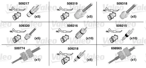 Valf Kiti | 509735 VALEO