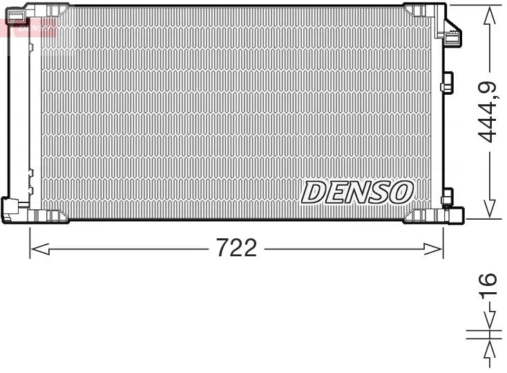 8846078010 Thermal Condenser Unit | DCN51019 DENSO
