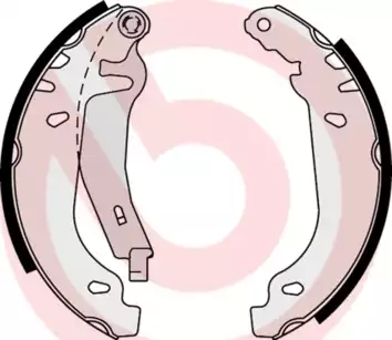 S61539 Fren Pabucu Citroen Xsara (N1) 04/97-12/05 / Citro | BREMBO