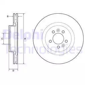 BG9204C Fren Diski | DELPHI