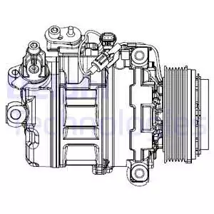 Kompresor | CS20547 DELPHI