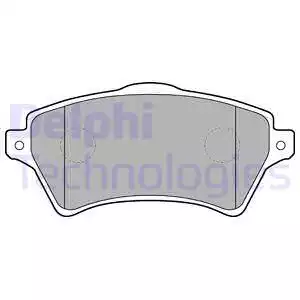 Fren Balatası Ön Land Rover Freelander 1.8 / 2.0 / 2.5 98-06 | LP1652 DELPHI