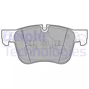 DEL LP2690 Fren Balatası Ön Citroen C4 Picasso II 1.2 / 1.6 / 2.0 13 =>, C5 Aircross 1.5 / 1.6 18 =>, Peugeot 308 II 1.2 / 1.6 / 2.0 13 =>, 3008 SUV 1.2 / 1.6 /