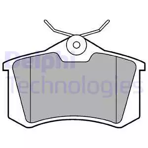 Fren Balatası Arka Audi, Citroen, Fiat, Ford, Lancıa, MERCEDES-BENZ, Nissan, Opel, Peugeot, Seat, Skoda, VW, Ds | LP565 DELPHI