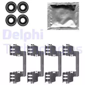 LX0616 Fren Balata Montaj Takımı Ön Chrysler 300C 09/04> | DELPHI